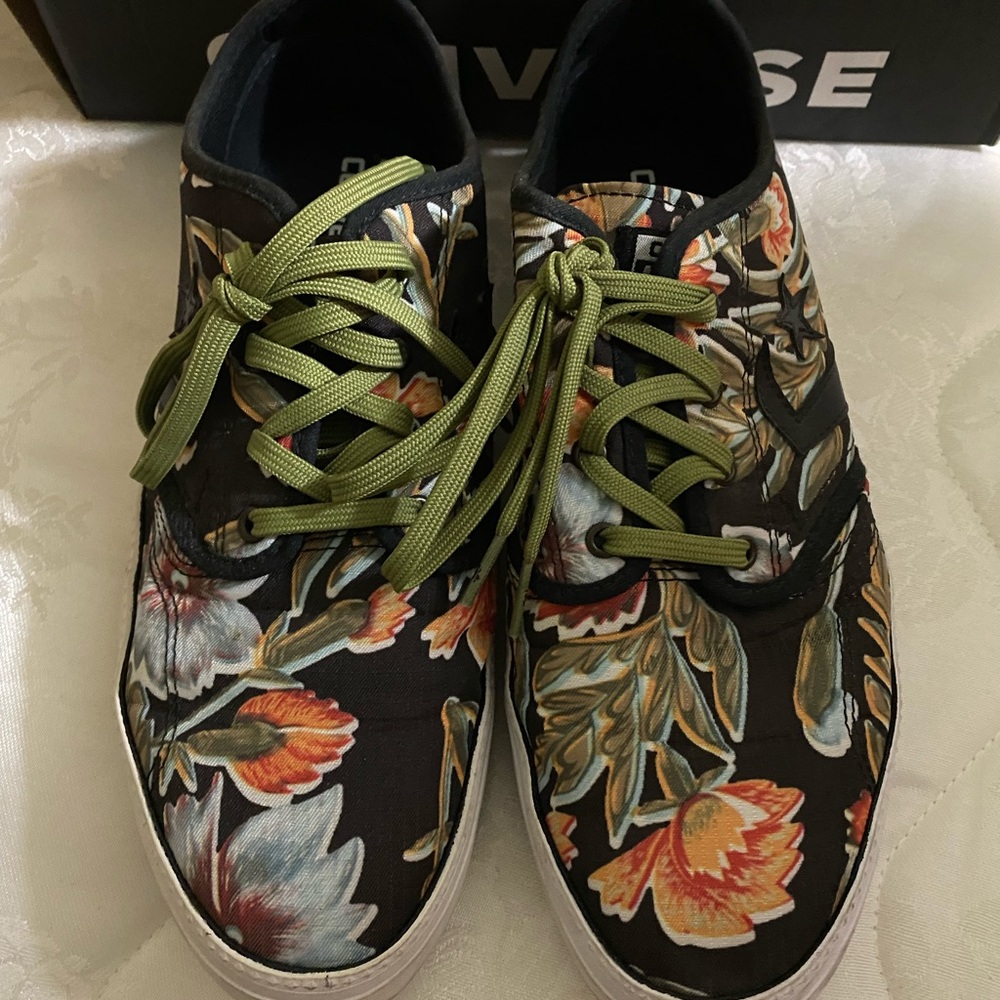 Men's Converse All Star Floral shoes Size 10.5